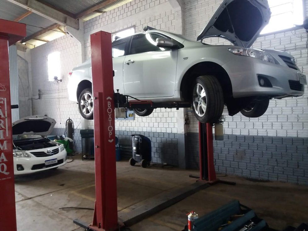 Manutenção de ar condicionado automotivo